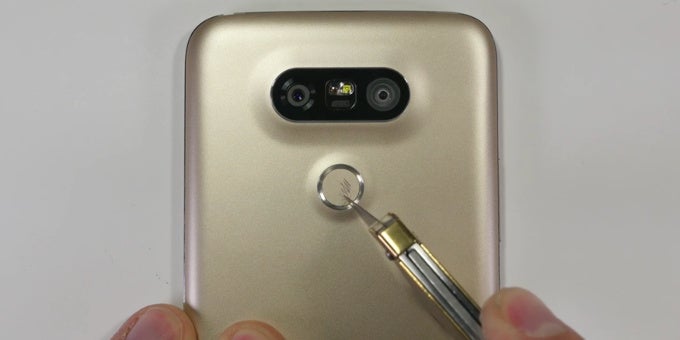 Torture Friday: LG G5 gets scratched, burnt, and bent on camera