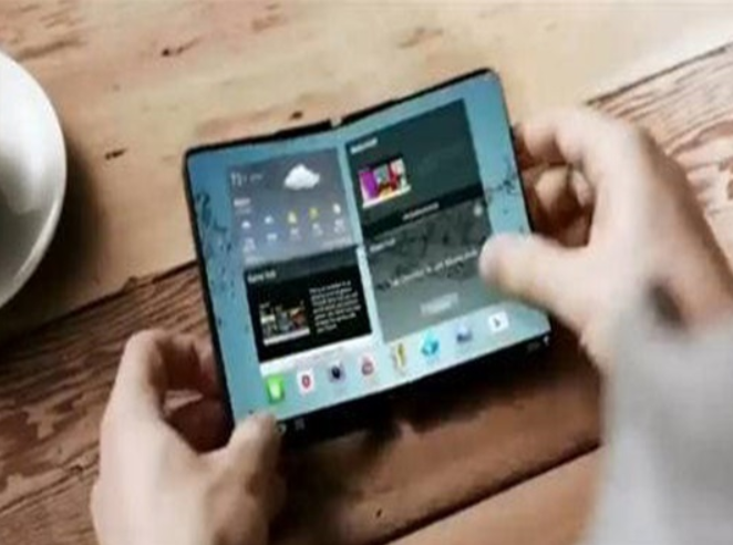 This concept device shows how a Samsung foldable phone might look - Foldable Samsung phone coming next year?
