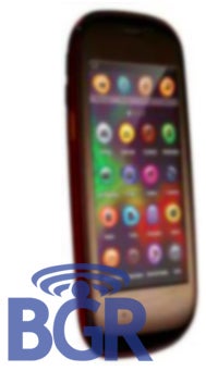 Yet another blurry shot of Dell's Android phone