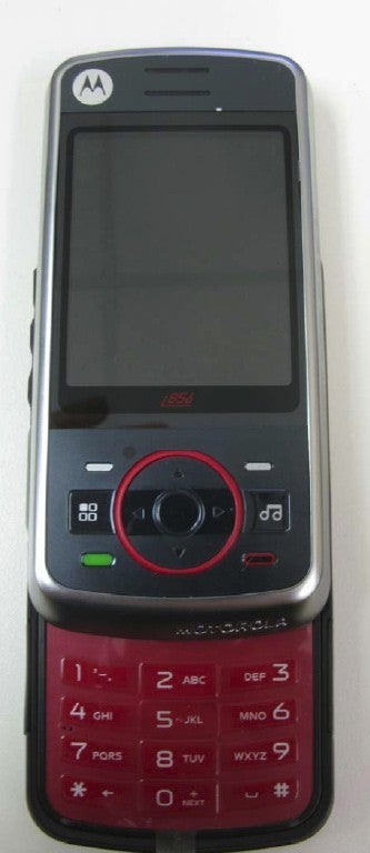 Motorola i856 - Motorola i856 iDEN slider shows its face on FCC