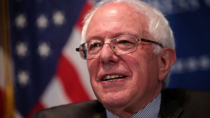 Bernie Sanders on Apple: "I wish they would not be trying to avoid paying their fair share of taxes"