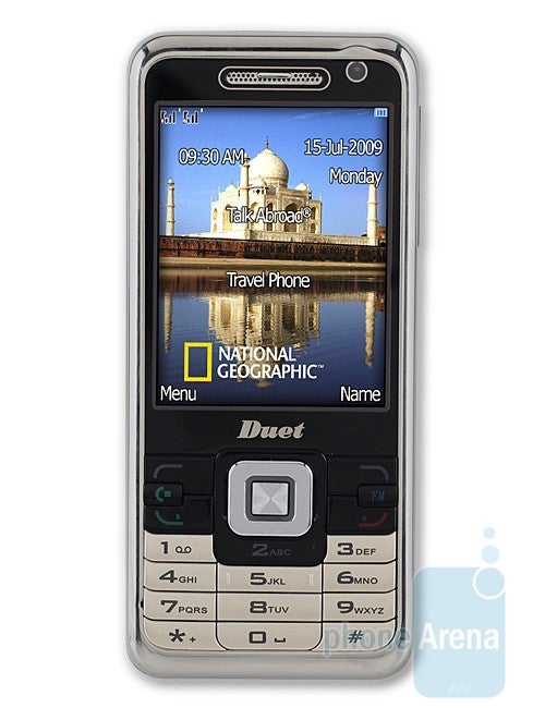 Duet D888 – a dual SIM handset by National Geographic