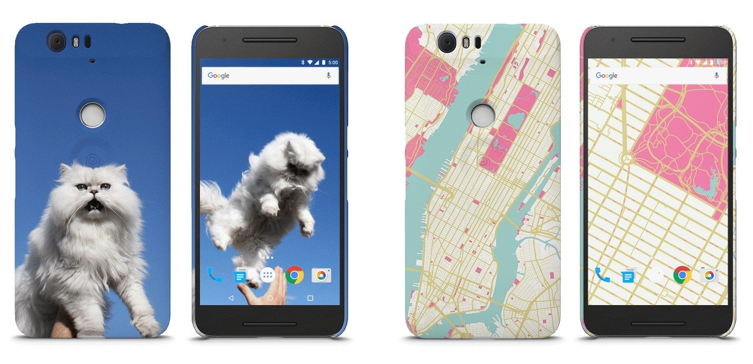 Google unveils customizable snap-on cases for the Nexus 5X, Nexus 6, and Nexus 6P