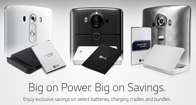 Deal: spare batteries for the LG G3, G4, and V10 priced at just $15