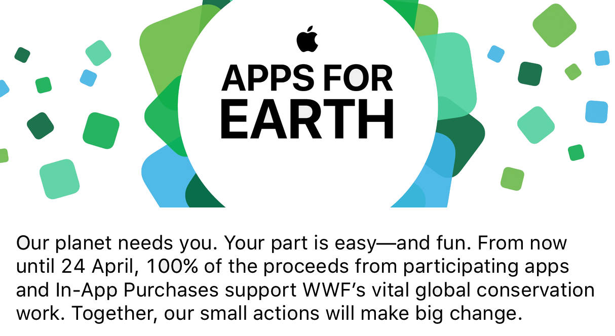 Apps for Earth: Apple teams up with WWF, will raise funds for environmental conservation