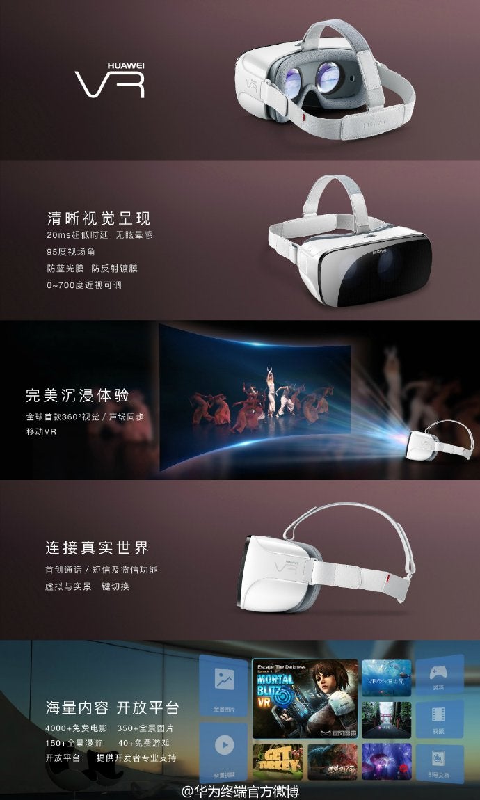 The Huawei VR headset one-ups the competition with 360 degree sound field