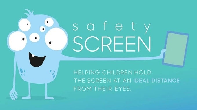 Samsung launches app to stop children from watching smartphone and tablet screens from too close