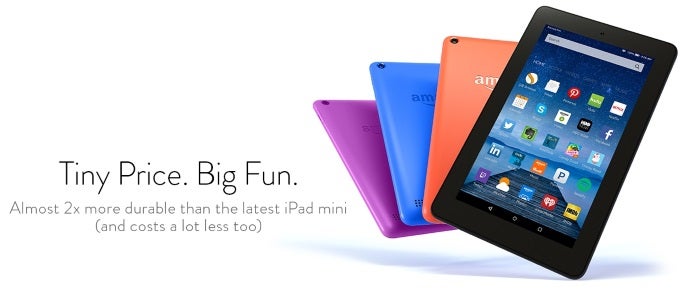 Amazon gives its budget Kindle Fire tablets 16GB of storage and new paintjobs