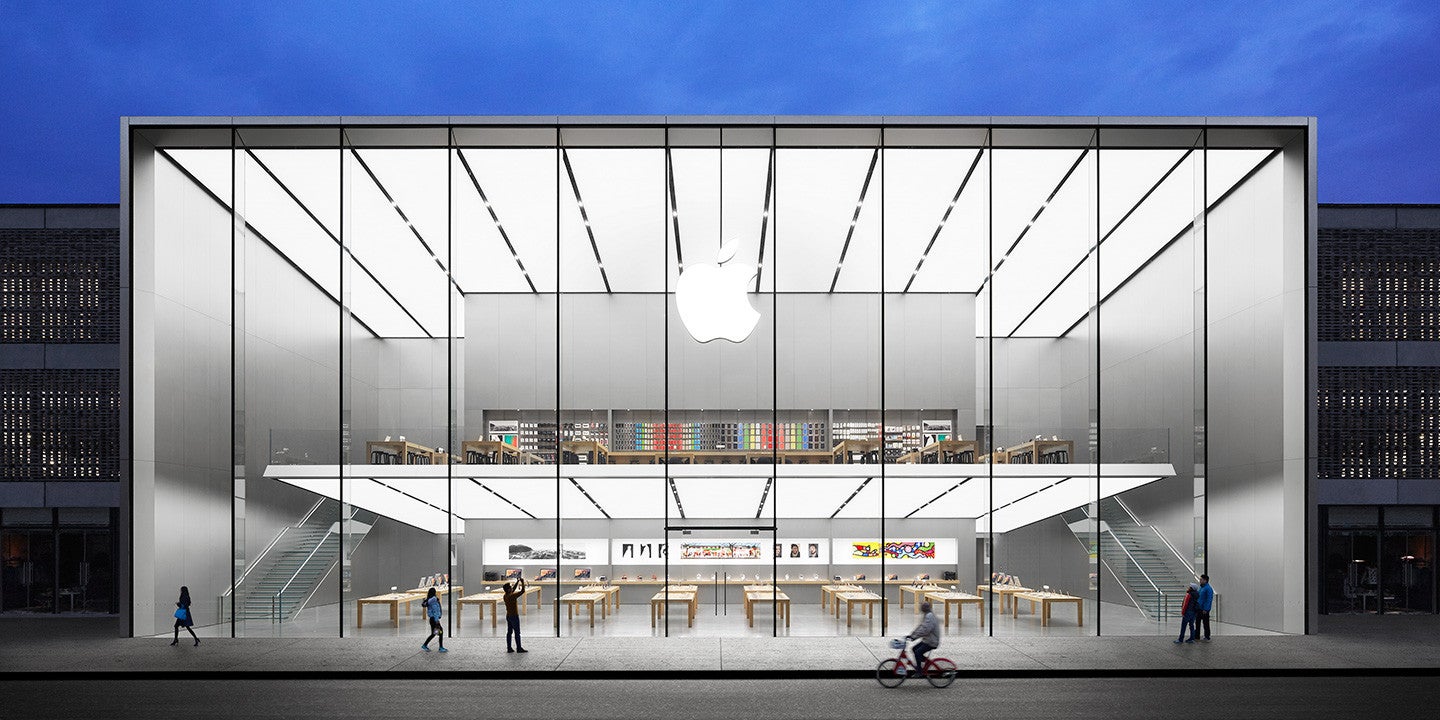 Apple's flagship retail store in Beijing. - Chinese media regulator pulls the plug on Apple iBooks and iTunes Movies in an unprecedented move