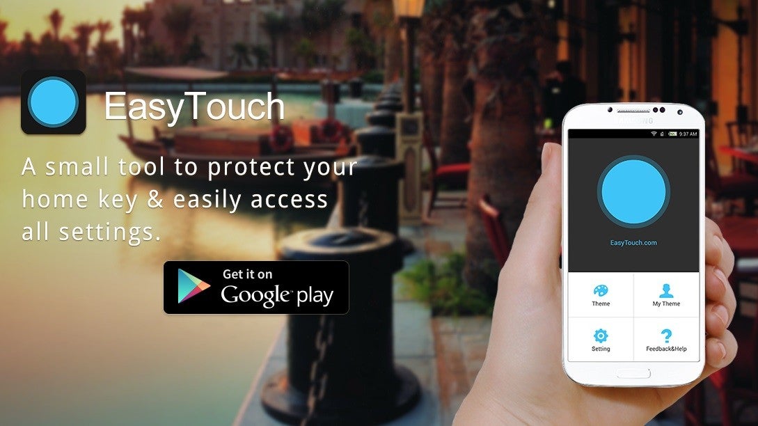 EasyTouch speeds up your Android navigation with a convenient and customizable floating button