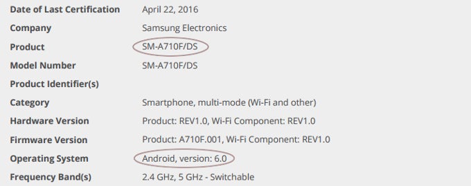 2016 Galaxy A series devices spotted running Android 6 Marshmallow