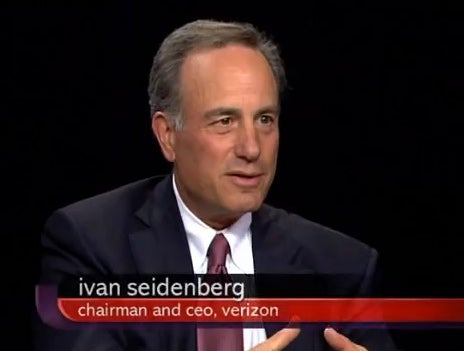 Ivan Seidenberg on Charlie Rose - Verizon CEO talks about the iPhone and a future Android handset