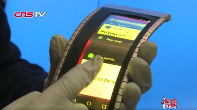 This Chinese smartphone is real and completely flexible, but we're sure not in a rush to get it