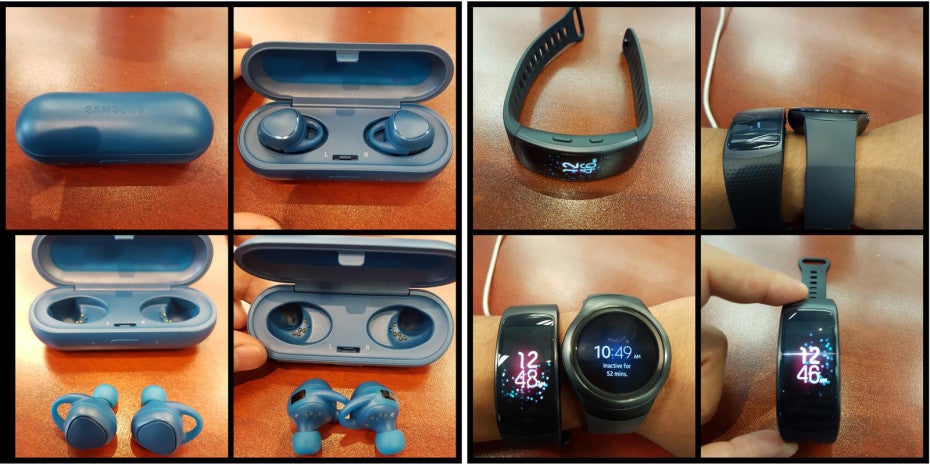 Samsung Gear Fit 2 and &#039;IconX&#039; Bluetooth earbuds leaked in photos