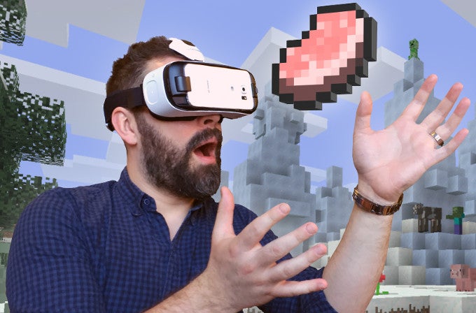 Minecraft for Gear VR priced $6.99, Samsung working on a standalone virtual reality device