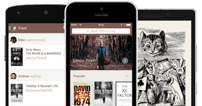 Bookmate for Android and iOS lets you read over 500,000 books, online and offline