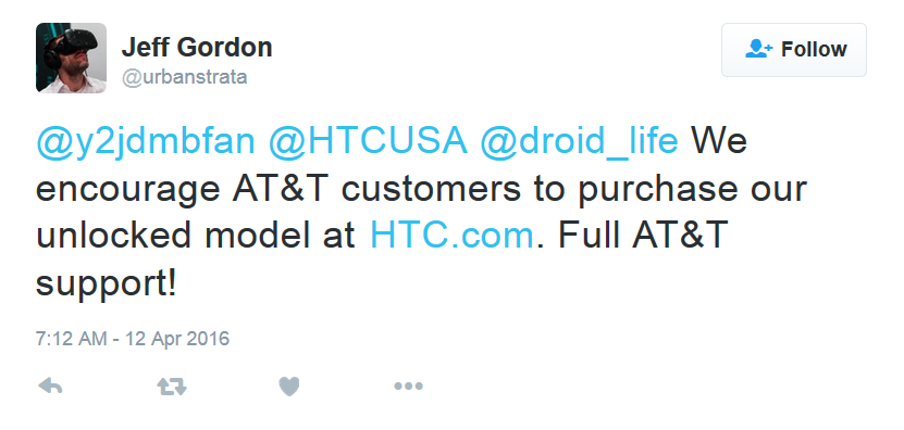 HTC's Jeff Gordon says that the unlocked HTC 10 will start shipping to the states next week - Unlocked HTC 10 will be shipped to the U.S. this coming week