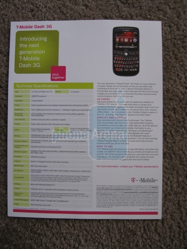 T-Mobile Solutions Showcase - Free Dash 3G and goodies