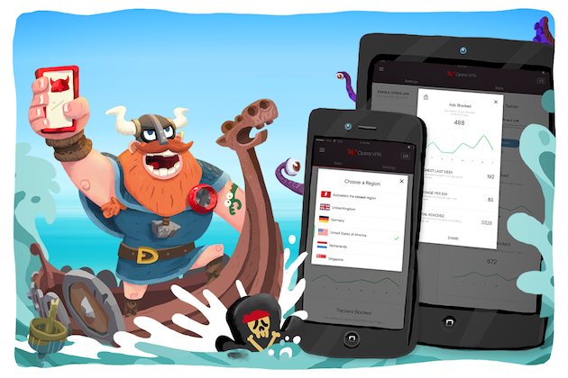 Streamers, rejoice! Free unlimited VPN app lands for the iPhone and iPad, courtesy of Opera