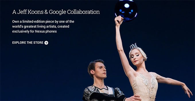 Google teases new Nexus Live Cases from artist Jeff Koons
