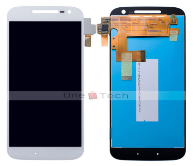 The Motorola Moto G4 digitizer is offered for sale on eBay in Germany - The front panel for the Motorola Moto G4 leaks on eBay Germany