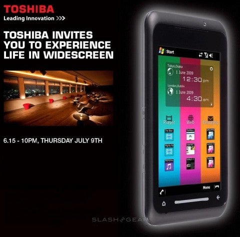 Toshiba TG01 to land in the UK during July 9 event