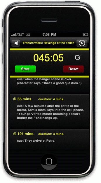 iPhone app gives those at the movies the green light to go to the bathroom
