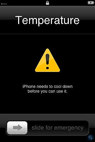 Apple suggests best temperature range for the iPhone