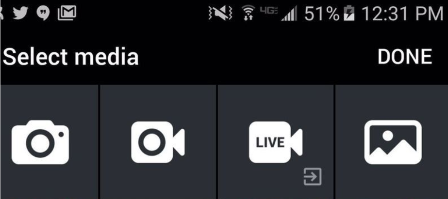 With the Live button, Twitter users can instantly start streaming a live feed using Periscope - Up Periscope! Twitter testing dedicated Periscope button on Android version of Twitter