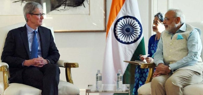 Tim Cook will visit India to meet prime minister Modi and announce Apple's expansion plans in the country