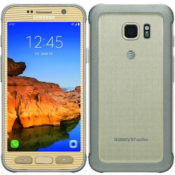 Samsung Galaxy S7 Active gets leaked in 'desert camo' gold