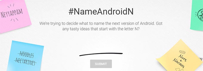 Google asks the public to help name Android N