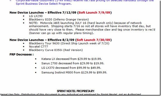 Wednesday's News Bits - July 2009, part 1