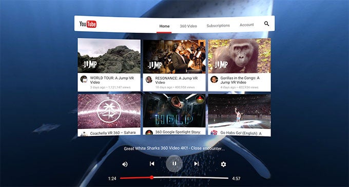 YouTube VR app for Daydream will keep the pesky real world from interrupting your videos