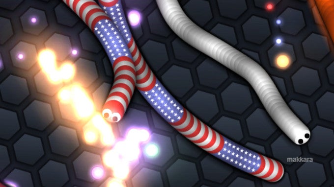 What all the Slither.io skins mean on iOS and Android