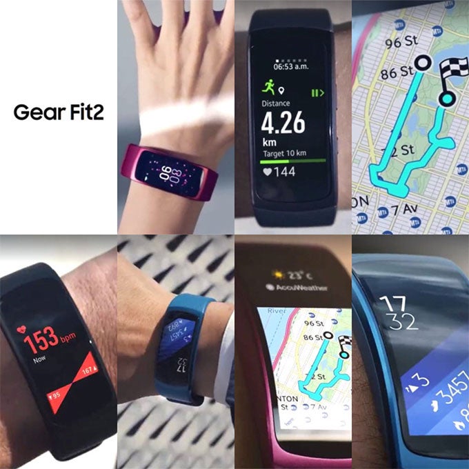 New Samsung Gear Fit 2 pics show off next-gen wearable ahead of launch