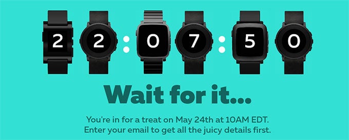 Pebble teaser counts down to tomorrow's announcement; what will we get?