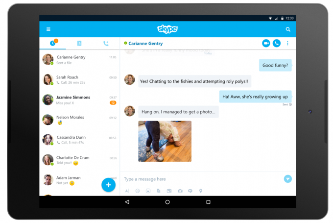 Skype 7.0 for Android brings a revamped tablet interface