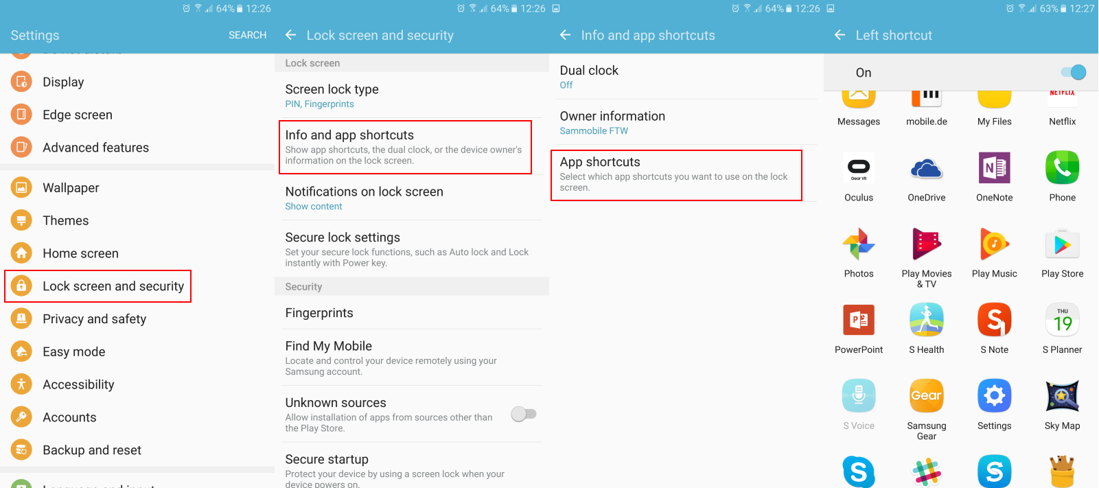 Samsung Galaxy S7 & S7 edge tutorial: how to customize lock screen shortcuts