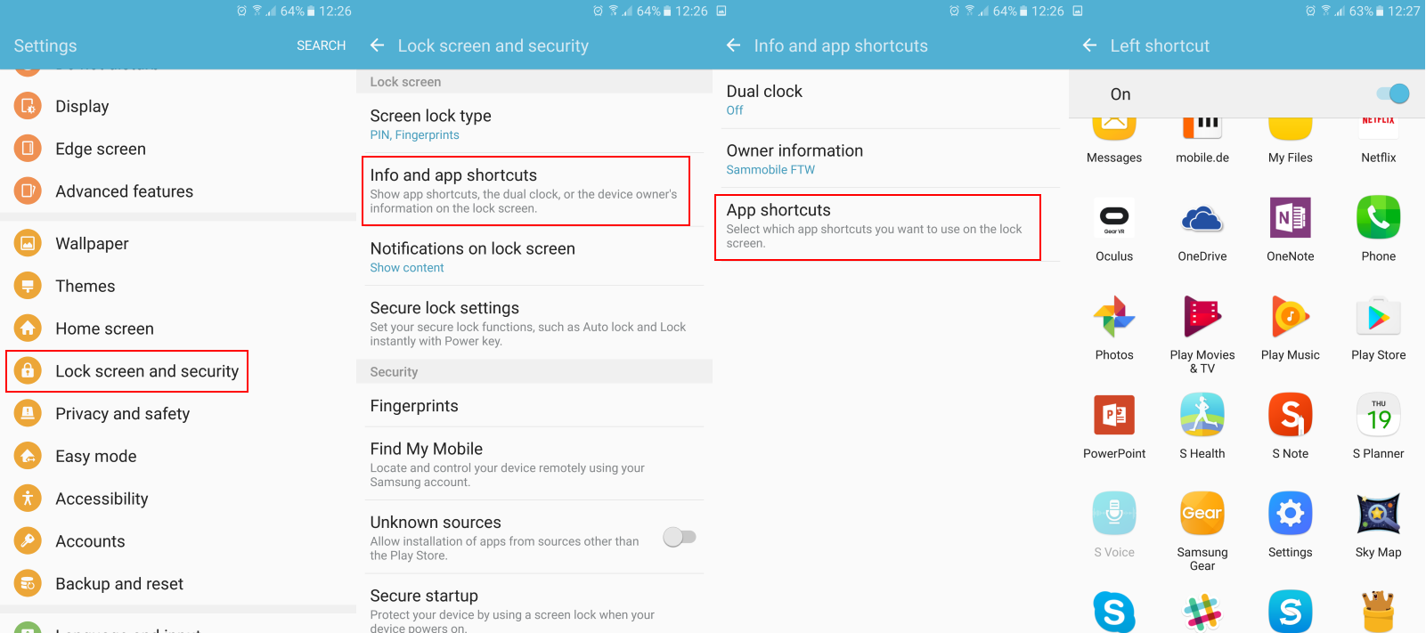 Samsung Galaxy S7 &amp; S7 edge tutorial: how to customize lock screen shortcuts