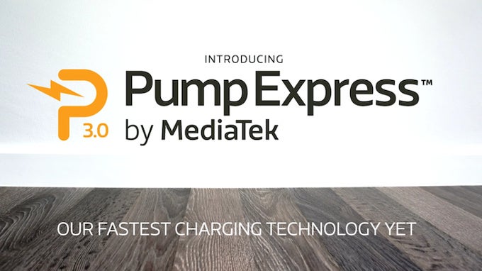 MediaTek unveils Pump Express 3.0: a Qualcomm QuickCharge alternative that will get 0% to 70% battery in 20 minutes