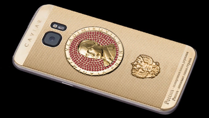 For faithful oligarchs only: of course there is Galaxy S7 custom edition with a Putin portrait