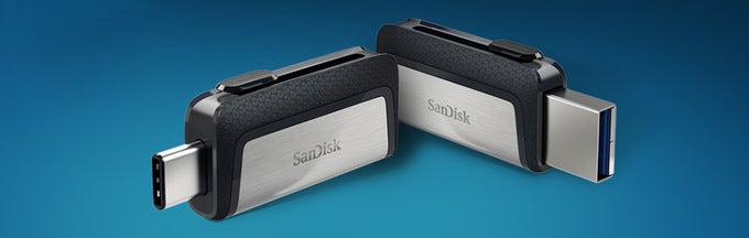 SanDisk announces high-speed dual flash drive for smartphones with USB Type-C port