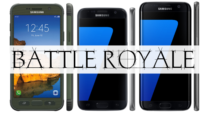 Samsung Galaxy S7 Active vs Galaxy S7 edge vs Galaxy S7: battle royale