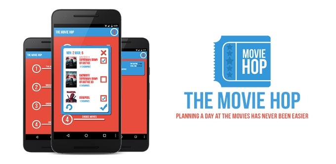 The Movie Hop lets you plan a movies night out with schedules and wait times all from your Android phone