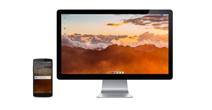 MaruOS is like Continuum for Android, turns the Nexus 5 into a Linux computer