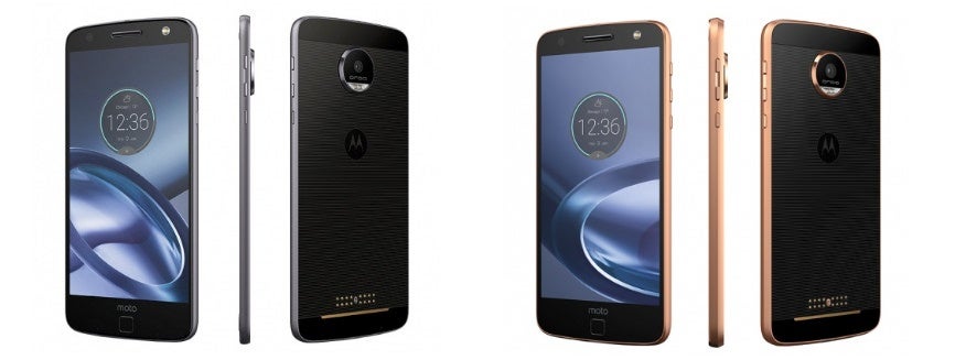 Moto Z on the left, Moto Z Force on the right - Moto Z vs Moto Z Force comparison: see all the differences