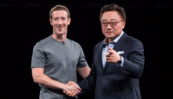 Noted Millennial Mark Zuckerberg chills with his BFF DJ Koh, Samsung&#039;s head of mobile devices - Millennials love Samsung: company tops lists of most-trusted brands