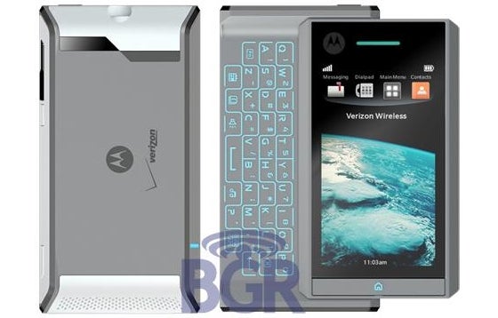 Images courtesy of BoyGeniusReport.com - Verizon to get Motorola branded Android device in the 4th quarter?