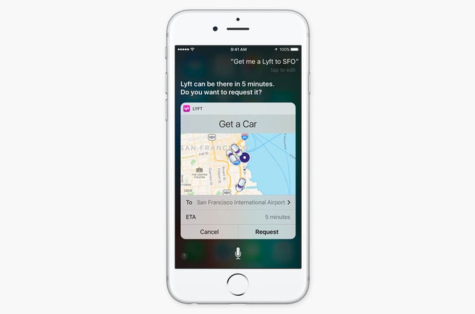 Siri in iOS will get along really well with third-party apps - iOS 10 is the biggest iOS update ever: greatly improved user experience coming to iPhones and iPads